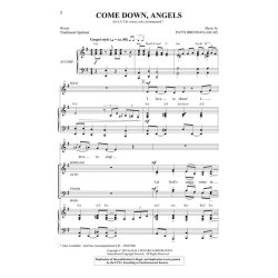 COME DOWN, ANGELS (ARR DRENNAN PATTI) SATB