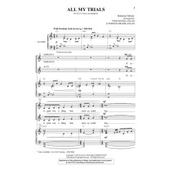 ALL MY TRIALS (ARR FETTKE/GRASSI) SSA