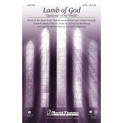 BARRETT ANGERMAN LAMB OF GOD (REDEEMER OF THE WORLD) SATB