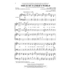 THIS IS MY FATHERS WORLD (ARR BERRY CINDY) SATB