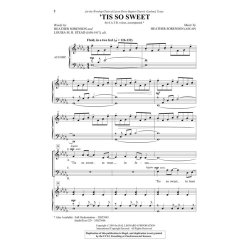 SORENSON HEATHER TIS SO SWEET SATB