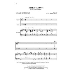 ALTHOUSE JAY RISEN TODAY! SATB