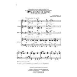 Greg Gilpin: Sing A Mighty Song! (3-Part)