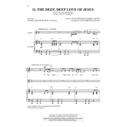 O THE DEEP, DEEP LOVE OF JESUS (ARR DRENNAN PATTI) SATB