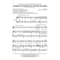 WORDS OF ASSURANCE, HYMNS OF HOPE (ARR MARTIN JOSEPH) SATB