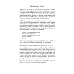 MARTIN JOSEPH WHISPERS OF THE PASSION SATB