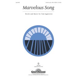 EGGLESTON TOM MARVELOUS SONG UNISON/2-PART TREBLE