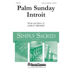 BROOKE ASHLEY PALM SUNDAY INTROIT SAB