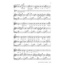 MCCARTHA CHARLES WHAT FEAST WILL YOU BRING? SATB