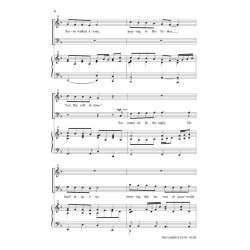 MARTIN JOSEPH THE GARDEN PATH (FROM FOOTPRINTS IN THE SAND) SATB