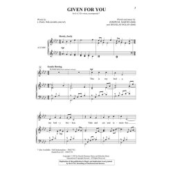 MARTIN NOLAN GIVEN FOR YOU (FROM SONG OF THE SHADOWS) SATB
