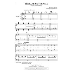 MARTIN JOSEPH PREPARE YE THE WAY (FROM TIME FOR ALLELUIA) SATB