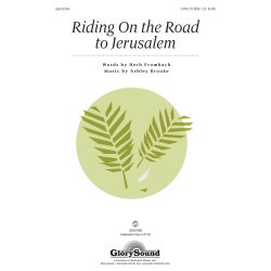 BROOKE FROMBACH RIDING ON THE ROAD TO JERUSALEM 2-PART TREBLE