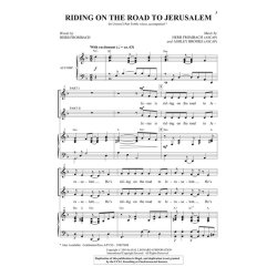 BROOKE FROMBACH RIDING ON THE ROAD TO JERUSALEM 2-PART TREBLE