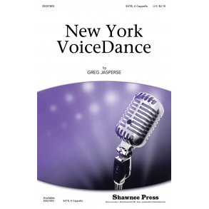 Jasperse Greg New York Voicedance Satb A Cappella Choral