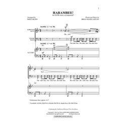 Brian McSee: Harambee! (Arr. Gilpin) (SSAB)