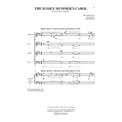 Sussex Mummer's Carol (Arr. Gilpin) (SATB)