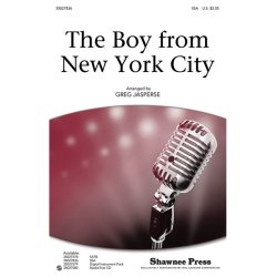 DAVIS/TAYLOR THE BOY FROM NEW YORK CITY (ARR JASPERSE GREG) SSA CHORAL