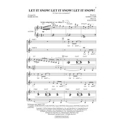 Cahn Let It Snow (Hayes) 2pt Chor