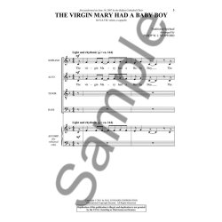 Philip Stopford: The Virgin Mary Had A Baby Boy