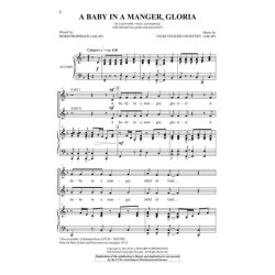Courtney Baby In Manger Gloria 2pt