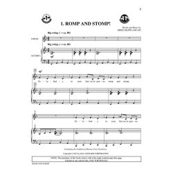 GILPIN GREG ROMP AND STOMP 10 SONGS MUSICAL FUN CLASSROOM KIT BK/CD