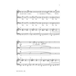 DON'T BE CRUEL TO A HEART THAT'S TRUE (GILPIN GREG) TBB CHORAL