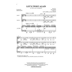 Appell/Mann Let's Twist Again (Arr Gilpin Greg) 2 Part Choral