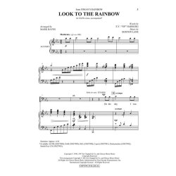 Lane/Harburg Look To The Rainbow (Arr Hayes Mark) Satb Choral