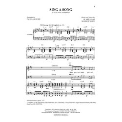 EARTH WIND & FIRE SING A SONG (ARR LANGFORD PAUL) SATB CHOR