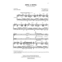 EARTH WIND & FIRE SING A SONG (ARR LANGFORD PAUL) SAB CHOR