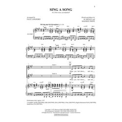 EARTH WIND & FIRE SING A SONG (LANGFORD PAUL) 2PT CHOR