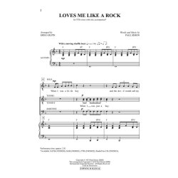 Paul Simon: Loves Me Like A Rock (Arr. Gilpin) (ShowTrax CD)