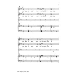 WAGNER DOUGLAS PAST THREE O'CLOCK WITH THE FIRST NOWELL 2 PART CHORAL