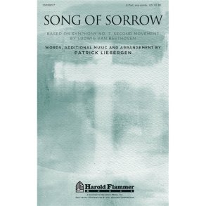Liebergen Song Of Sorrow Based On Beethoven 2 Part Choral