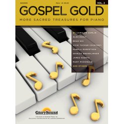 GOSPEL GOLD VOLUME 2 MORE SACRED TREASURES FOR PIANO PF BK
