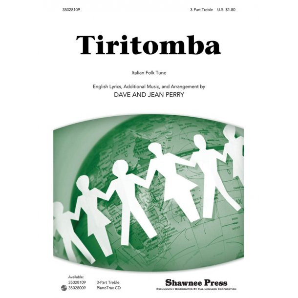 PERRY DAVE &amp; JEAN TIRITOMBA 3 PART TREBLE CHORAL
