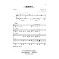 PERRY DAVE & JEAN TIRITOMBA 3 PART TREBLE CHORAL