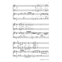 MARTIN JOSEPH M HE COMES TO US SSATBB CHOR SHEET