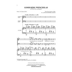 GOOD KING WENCESLAS (ARR O'CONNELL RYAN) SATB CHORAL