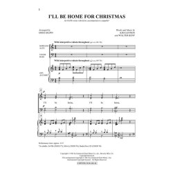 Kim Gannon/Walter Kent: I'll Be Home For Christmas (Arr. Gilpin) (StudioTrax CD)