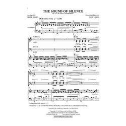 Simon Sound Of Silence (Hayes) Satb