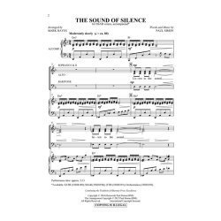 Simon Paul The Sound Of Silence (Arr Hayes Mark) Ssab Choral