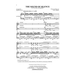 Simon Paul The Sound Of Silence (Arr Hayes Mark) Ttb Choral