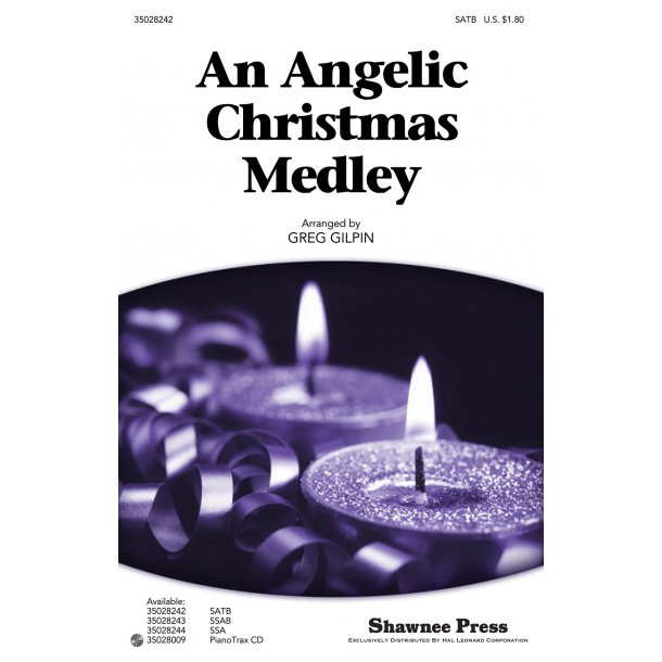 An Angelic Christmas Medley (Arr. Gilpin) (SATB)