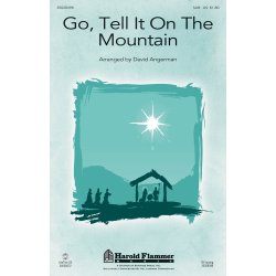 Go Tell It On The Mountain (Arr Angerman David) Sab Choral