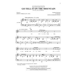 Go Tell It On The Mountain (Arr Angerman David) Sab Choral