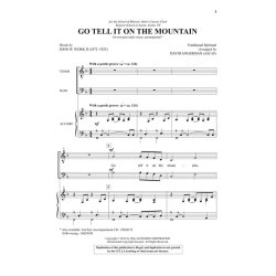 Go Tell It On The Mountain (Arr Angerman David) Tb Choral