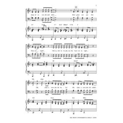Gilpin Greg Oh What A Wonderful Child Satb Choral
