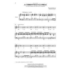 Shaw A Christmas Gloria Unis Chor